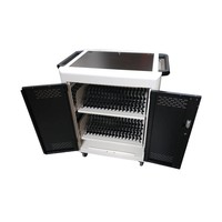 Unidad móvil de carga y sincronización con 32 estaciones para tablet, iPads, Netbooks, Notebooks y equipos portátiles