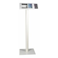 iPad iPad 10.5" Floor stand Fino - white met lock included