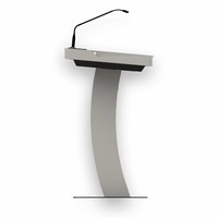 Atril digital, podium multimedia, pantalla táctil, Cambridge
