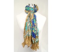 amoRcollections Zijde sjaal met moderne print amoRcollections Zijde sjaal met moderne print