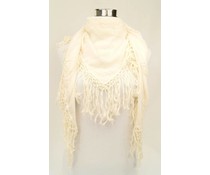 amoRcollections Mooie ecru sjaal met borduursel amoRcollections Mooie ecru sjaal met borduursel