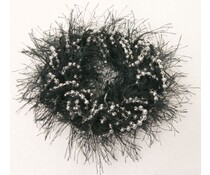 Trendy haarroesel zwart Trendy haarroesel zwart
