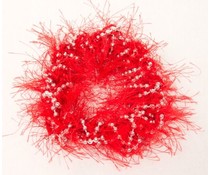 Trendy haarroesel rood Trendy haarroesel rood