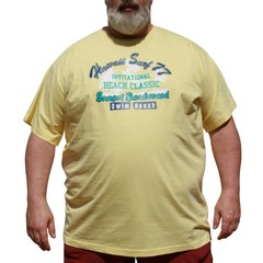 DAGIO 11702 gele grote maten T-shirt