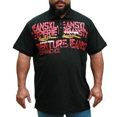 JeansXL 668 zwarte grote maten polo