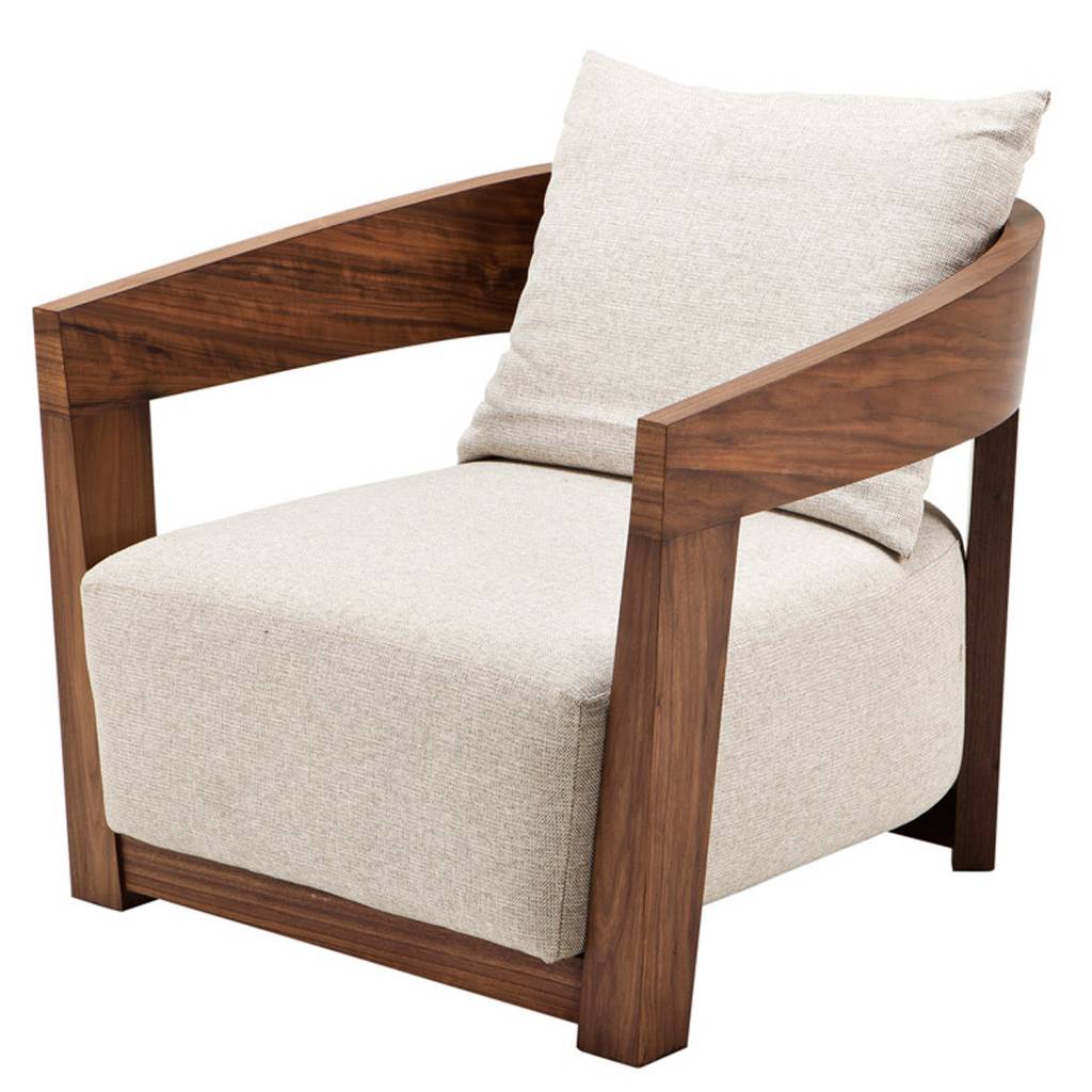 Eichholtz chair rubautelli balc, brown en steel. stoel/fauteuil ...