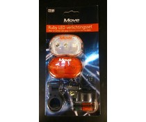 Move fietsverlichting Smart Ruby LED Set Move fietsverlichting Smart Ruby LED Set