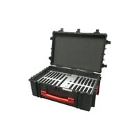 iNsync C12 opberg, laad, synchronisatie en transport koffer voor maximaal 24 iPads of 10-11 inch tablets