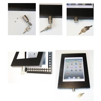 iPad 9.7/10.5" vloerstandaard, voor iPad Air, iPad 5, iPad 2017 en Pro 10,5-inch; Securo voor 9 tot 11 inch tablets