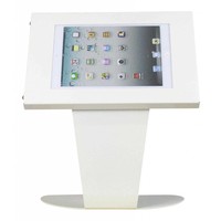 Tafelstandaard voor Apple Pro 12,9; Kiosk wit voor 12 tot 13 inch tablets