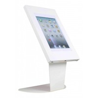 Tafelstandaard voor Apple Pro 12,9; Kiosk wit voor 12 tot 13 inch tablets