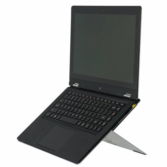 R-Go Riser Attachable laptopstandaard zilver