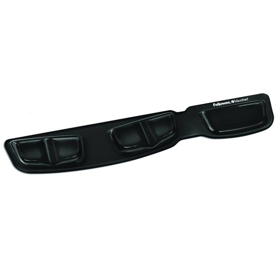 Fellowes Health-V Crystal polssteun toetsenbord zwart