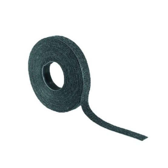 Textie bundelband klittenband rol 25000 x 13 zwart