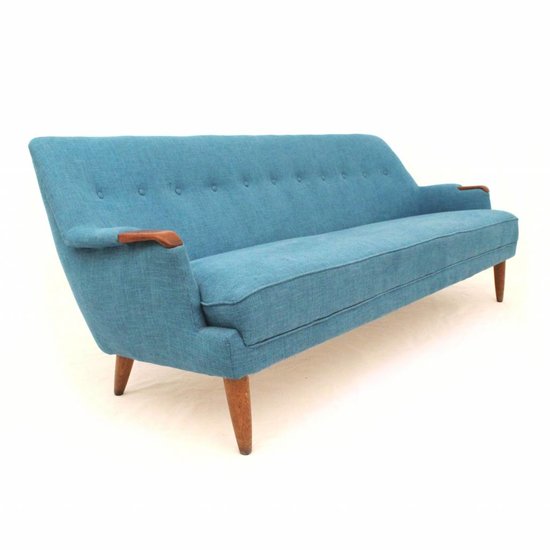 Three seater sofa designed by kurt Ãstervig for henry rolschau ...