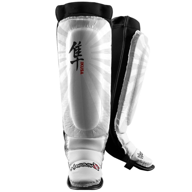 Hayabusa Hayabusa Ikusa White MMA Shinguards FIGHTWEAR SHOP EUROPE