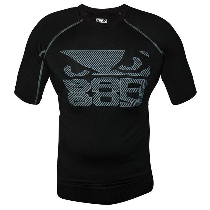 Bad Boy Bad Boy Brazil Rash Guard Stretch Top SS by Bad Boy Fightwear