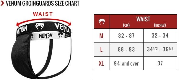 venum competitor groin guard silver series venum protection venum gi size chart