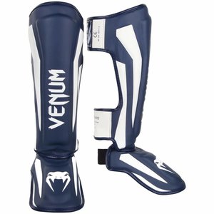 shinguards venum kickboxing elite stand navy