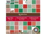 DCWV und Sugar Plum Designerblock, 30,5 x 30,5cm Christmas / Weihnachtspapier