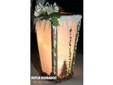 Dutch DooBaDoo A4 Template: Card type box, lantern