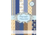 DESIGNER BLÖCKE / DESIGNER PAPER Designer Papier, Nautalic gold