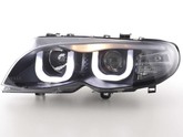 FK Automotive Angel Eyes Headlights BMW 3-series E46 Limo / Touring 02-05 chrome