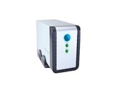 Dual SATA USB harde schijf behuizing met ruimte voor 2 schijven.