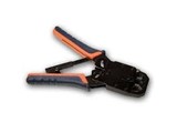 Fixpoint Crimping tool for modular plugs