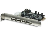 Manhattan HI-speed USB 2.0 PCI Express Card, 160391