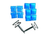 Sharkoon 4 pin connector uvr blue