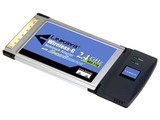 Linksys wireless-G notebook adapter