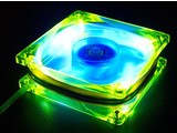 Sharkoon UV reactive LED fan yellow-blue