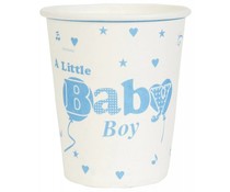 kartonnen beker Baby Boy (10 st.) kartonnen beker Baby Boy (10 st.)