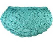 Kleed gehaakt blauw Kleed gehaakt blauw