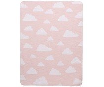 Deken little clouds roze (ledikant) Deken little clouds roze (ledikant)