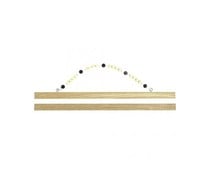 Poster display hout zwart-wit Poster display hout zwart-wit