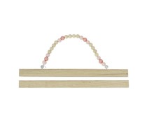 Poster display hout roze Poster display hout roze