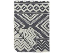 Meyco ledikant deken ethnic grey Meyco ledikant deken ethnic grey