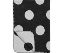 Ledikantdeken Black & White Dots Ledikantdeken Black & White Dots