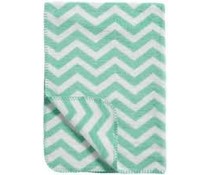 Wiegdeken Zig-Zag mint Wiegdeken Zig-Zag mint