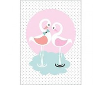 kaartje Flamingo kaartje Flamingo