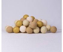 Cotton Ball Sparkling Gold Cotton Ball Sparkling Gold
