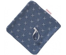 Speendoekje kruisje denim Speendoekje kruisje denim