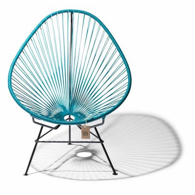 Originele Acapulco stoel in petroleum blauw