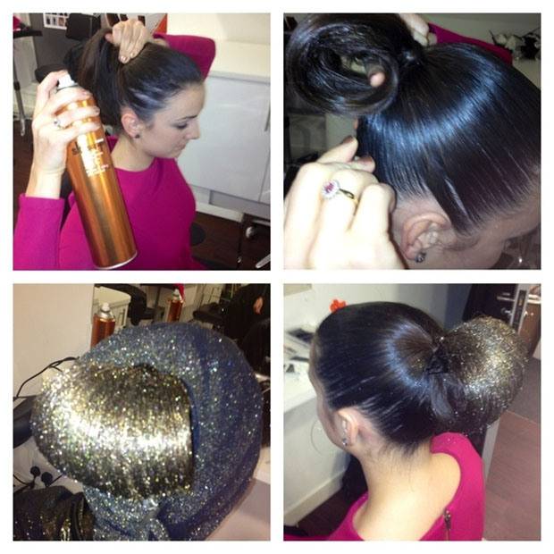 DIY (Do It Yourself) Glitterknot met Fudge Glitter Blast