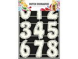 Dutch Doobadoo Dutch Stencil Art A4 Numbers