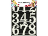 Dutch Doobadoo Dutch Stencil Art A4 Numbers 2