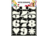 Dutch Doobadoo Dutch Stencil Art A4 Numbers 3