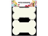 Dutch Doobadoo Dutch Fold Card Art A5 Dog Bone